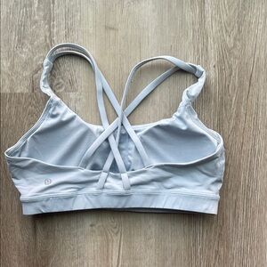 lululemon athletica Pale Blue Energy Sports Bra